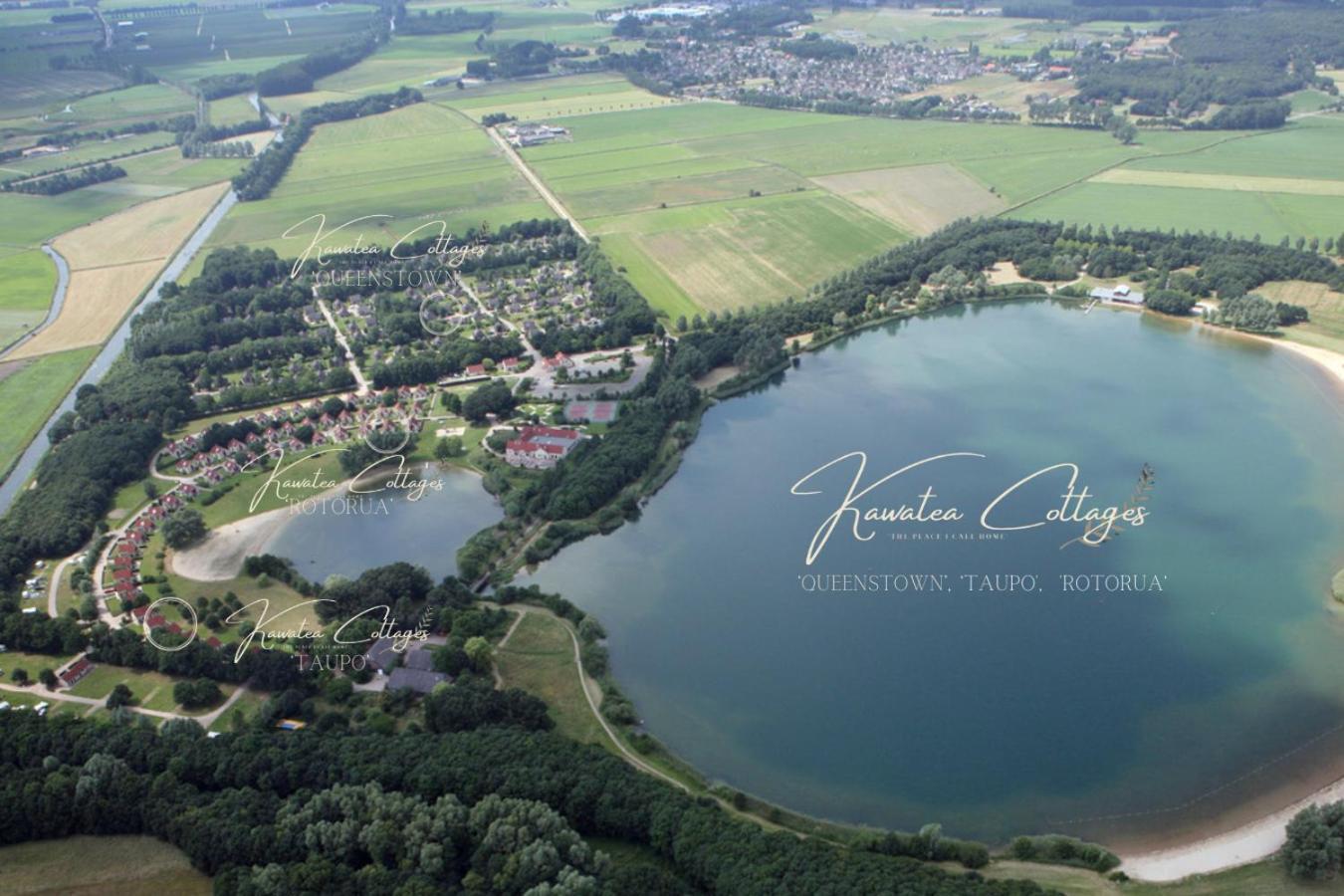 Forestview 'Queenstown' 6 Pers Very Child-Friendly By Kawatea Cottages (Adults Only) Ewijk Exteriör bild