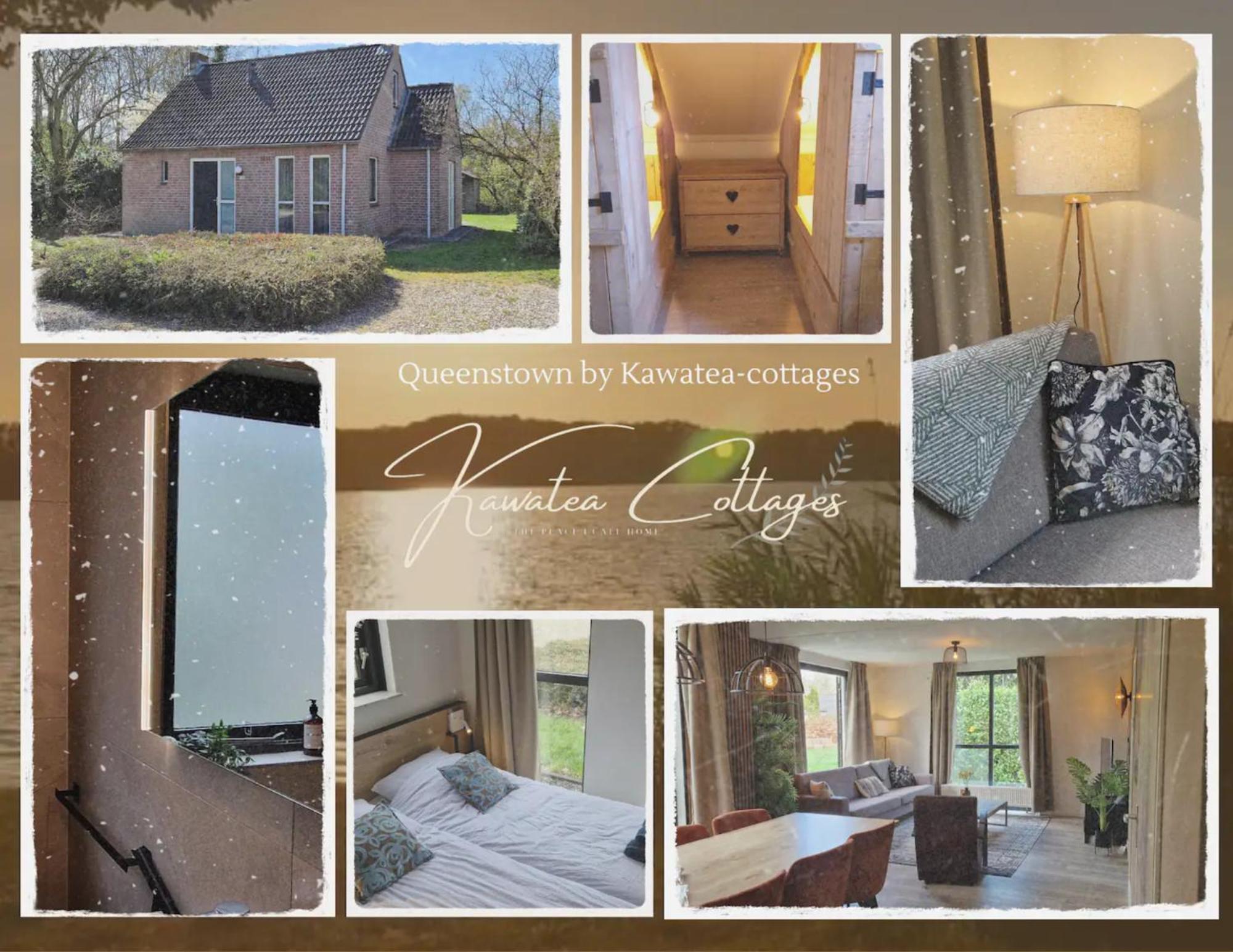 Forestview 'Queenstown' 6 Pers Very Child-Friendly By Kawatea Cottages (Adults Only) Ewijk Exteriör bild